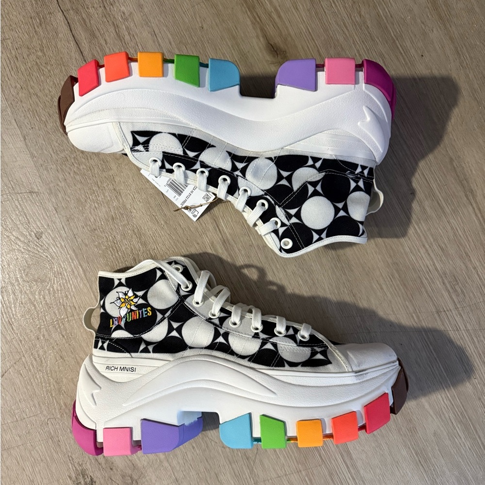 Rich Minsk X Adidas Nizza High XY22 ‘Pride’ ID7492 Size 11 New